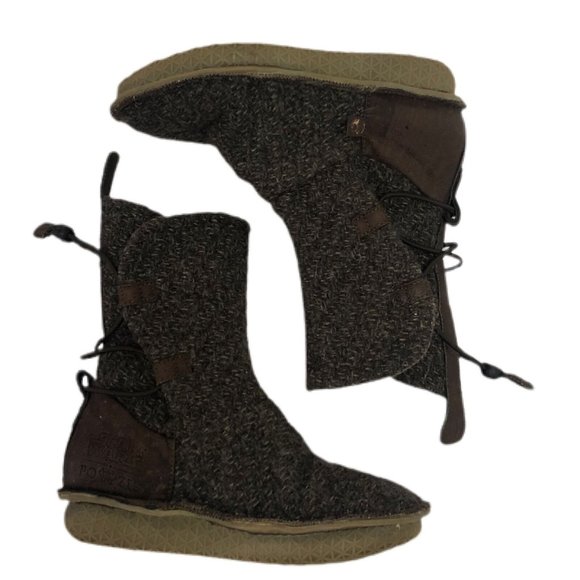 Po-Zu Star Wars Rey Wool Desert Boots SIZE 1 EU 32 HTF! - Picture 3 of 8